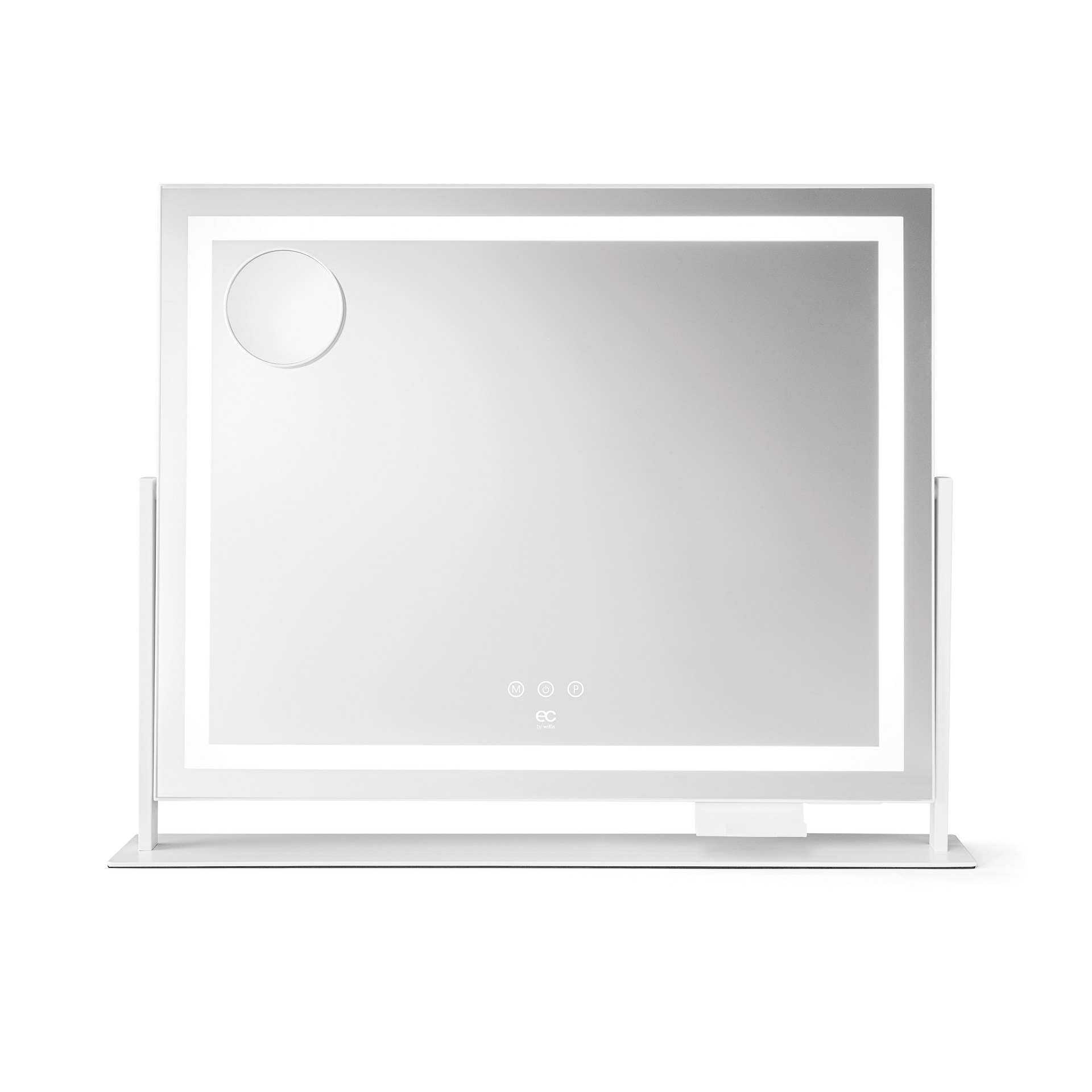 EC Sparkle makeup mirror – 360° LED light and sleek design | EC by